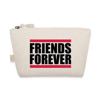 friends forever team crew party freunde freundin b - Bio-Täschchen - Natur - Vorne