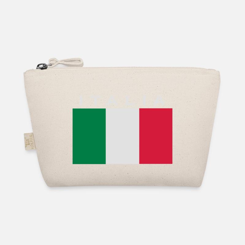 italia patch bandiera Organic Pouch