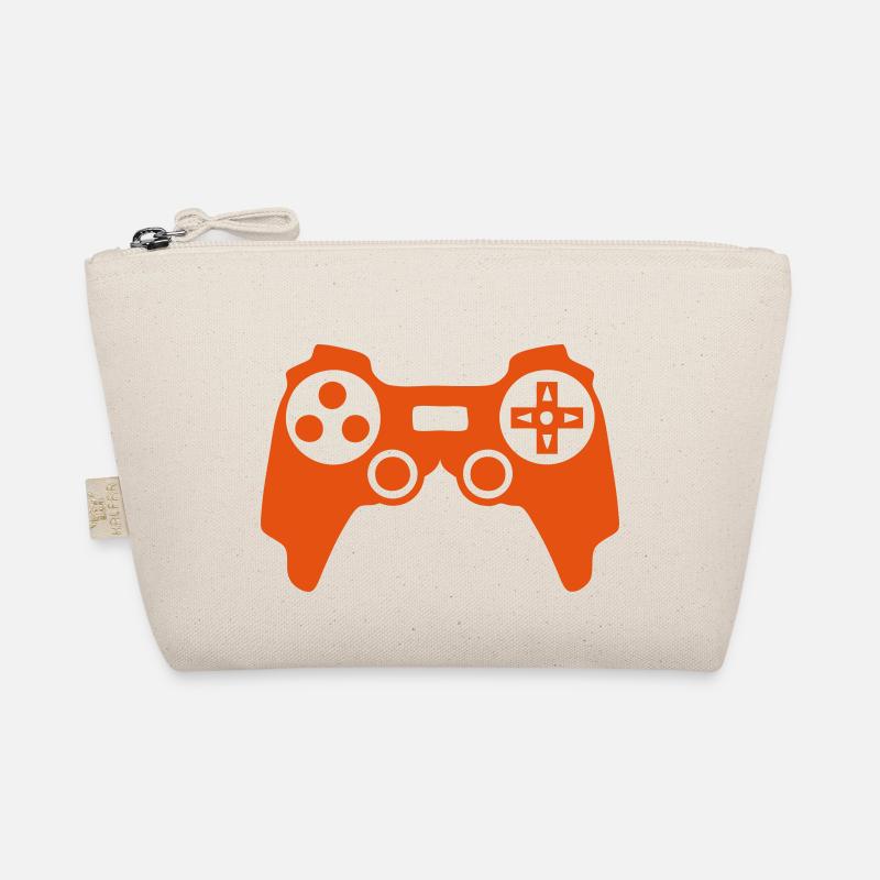 joystick paddle video game controller Organic Pouch
