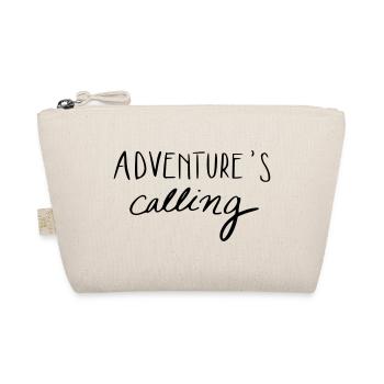 Adventure's calling - Organic Pouch - nature - Front