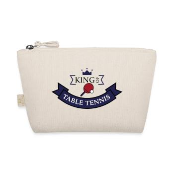 Funny gift for table tennis players - Organic Pouch - nature - Front