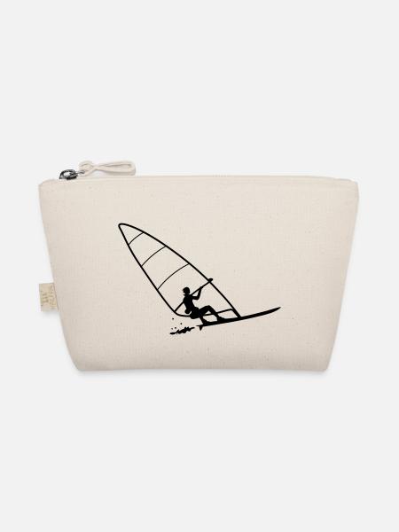 Windsurfen - Bio-Täschchen - Natur - Vorne