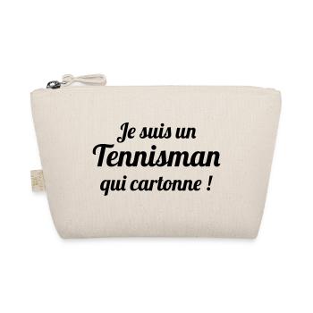 Tennis - Sport - Ball - Player - Game - Sportsman - Bio-Täschchen - Natur - Vorne