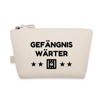 Gefängniswärter / Gefängnis / Polizei / Zelle - Bio-Täschchen - Natur - Vorne