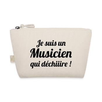 Musik / Musiker / Music / Musician - Bio-Täschchen - Natur - Vorne