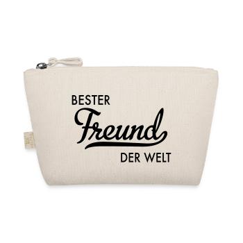 Bester Freund der Welt - Bio-Täschchen - Natur - Vorne