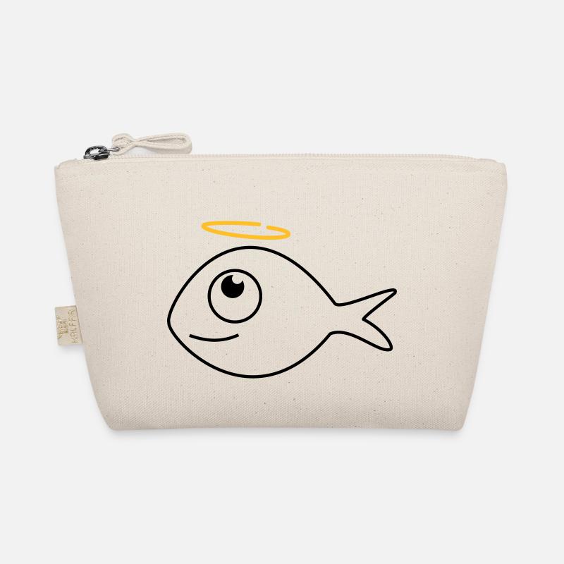 Fisch Ronny der Engel Bio-Täschchen