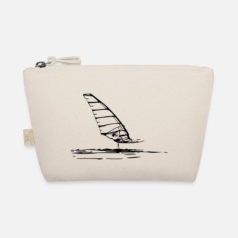 Windsurf Foil Sketch Bio-Täschchen