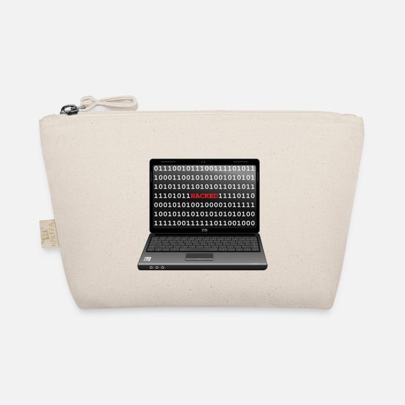 Laptop Hacked Organic Pouch