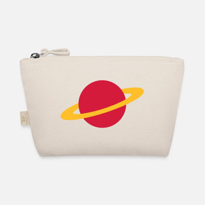 Planet / planet / planète / Saturn - Bio-Täschchen - Natur