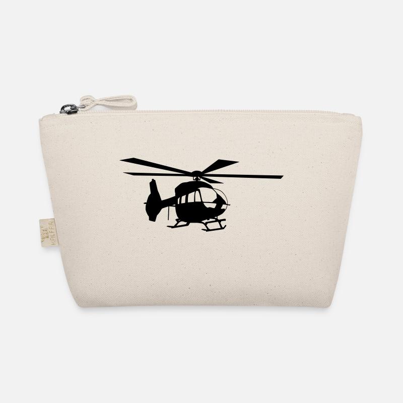 Helicopter H145 mit 5-Blatt-Rotor - Bio-Täschchen - Natur