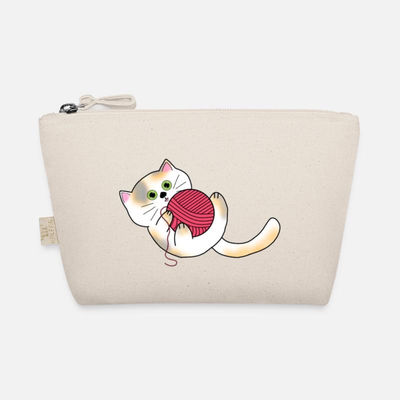 Garn Katze Bio-Täschchen