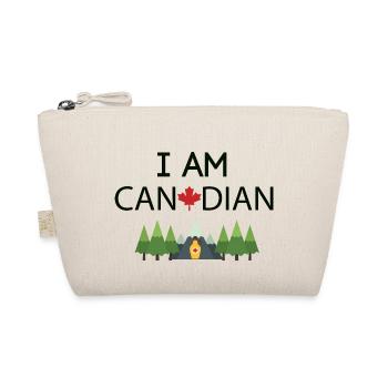 I am canadian. Humour voyage, passion canada - Trousse biologique - nature - Devant