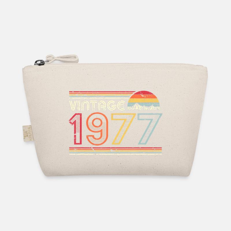 1977 Vintage Geburtstagsgeschenk Bio-Täschchen