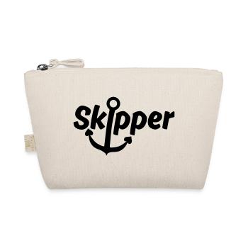 Crew - Skipper Segeln Charter Mannschaft - Bio-Täschchen - Natur - Vorne