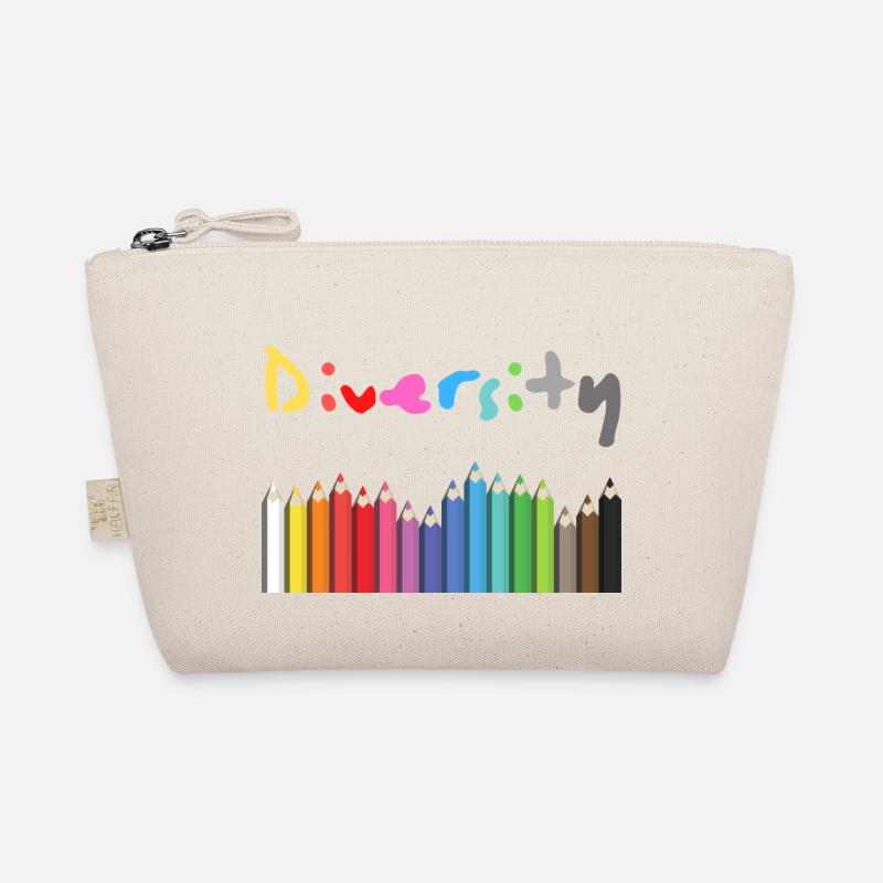 Diversity Geschenk und Geschenkidee - Bio-Täschchen - Natur