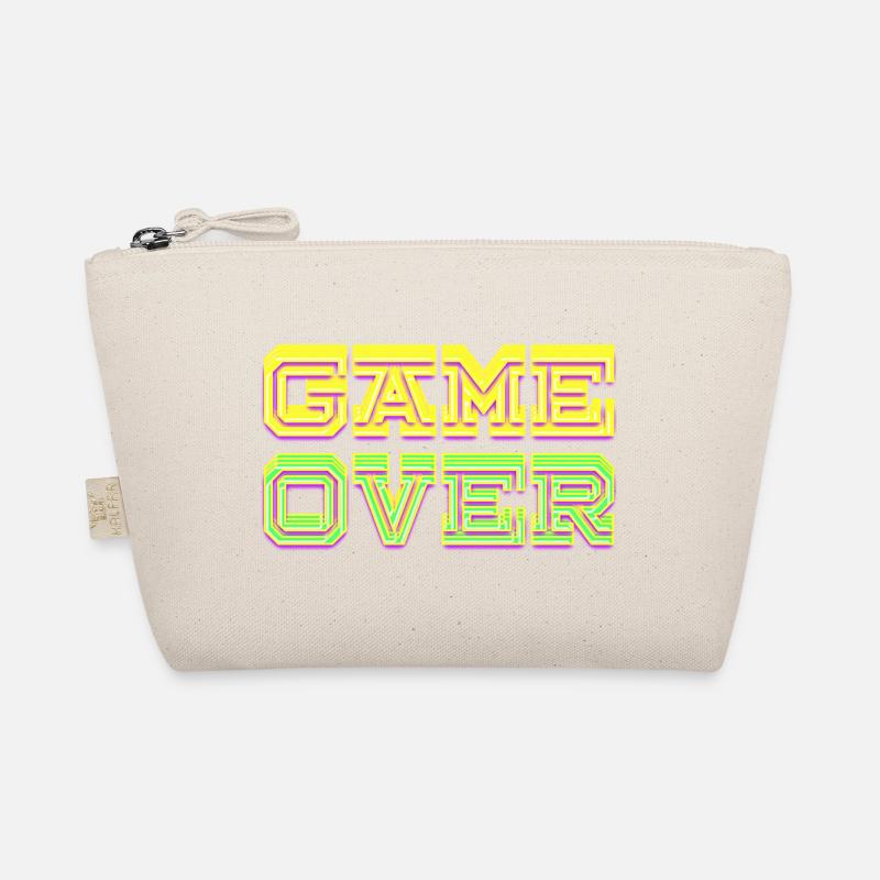 Spiel beendet Neon Bio-Täschchen