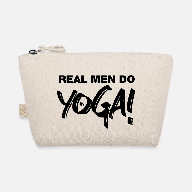 Männer Yoga - Bio-Täschchen - Natur