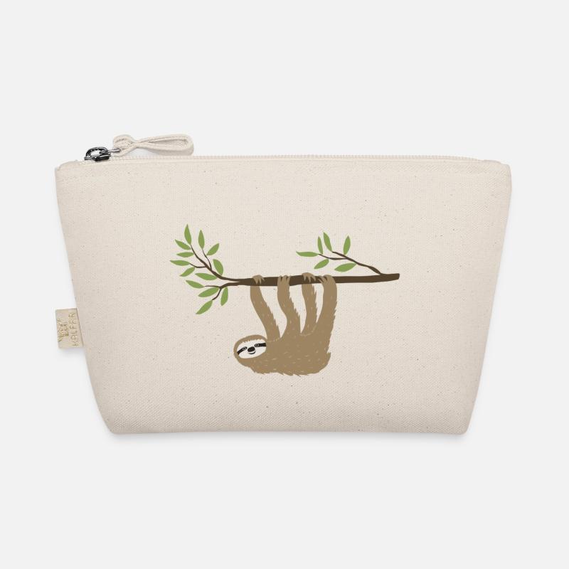 Sloth hanging around Organic Pouch
