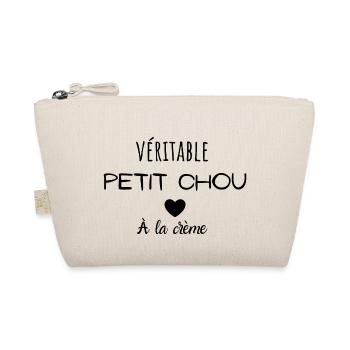 Véritable petit chou à la crème - Trousse biologique - nature - Devant