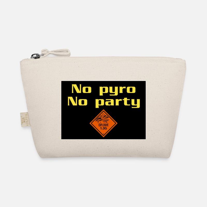 Keine Pyro keine Party - Bio-Täschchen - Natur