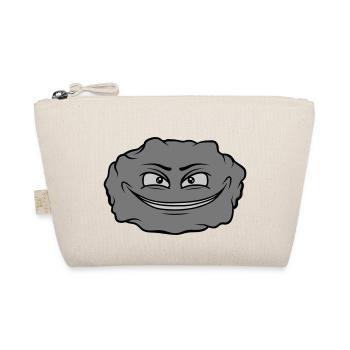 Evil Cartoon Stone - Organic Pouch - nature - Front