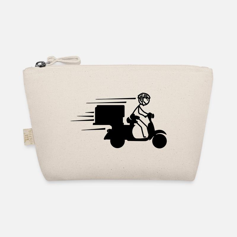 Scooter-Paket oder Piza-Bestellungen Lieferung Bio-Täschchen