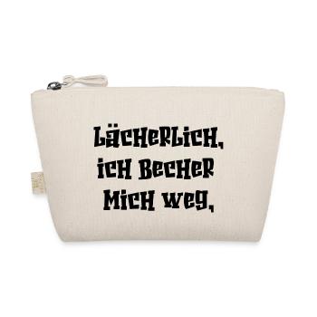 Party feiern Festival bechern saufen Alkohol - Bio-Täschchen - Natur - Vorne