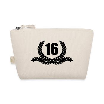 Lauwerkrans 16 YEARS - Organic Pouch - nature - Front