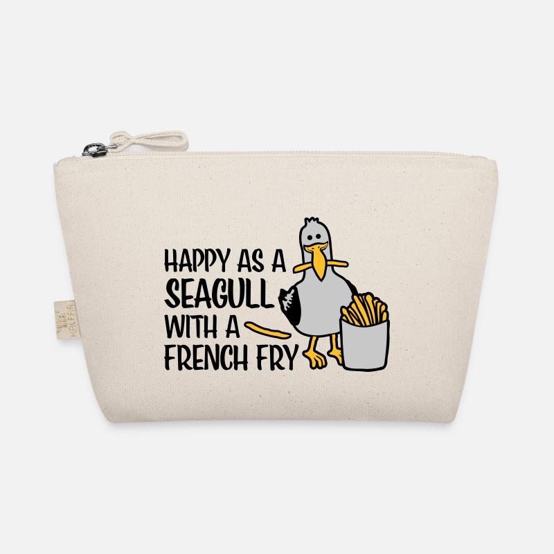 Happy as a Seagull Bio-Täschchen