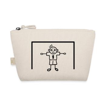 Goalkeeper in goal number one - Football - Organic Pouch - nature - Front