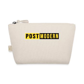 post postbote flaschenpost postmodern - Bio-Täschchen - Natur - Vorne