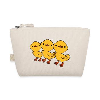 3 Ducklings Friends Team - Organic Pouch - nature - Front