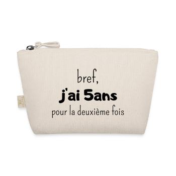 bref j'ai un 5 ans pour la deuxième fois - Trousse biologique - nature - Devant