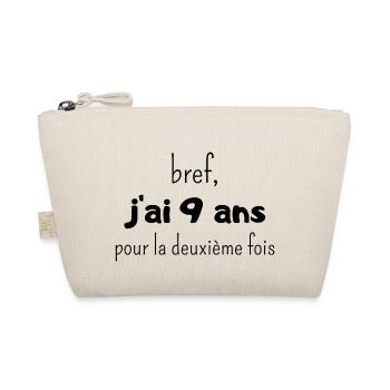 bref j'ai un 9 ans pour la deuxième fois - Trousse biologique - nature - Devant