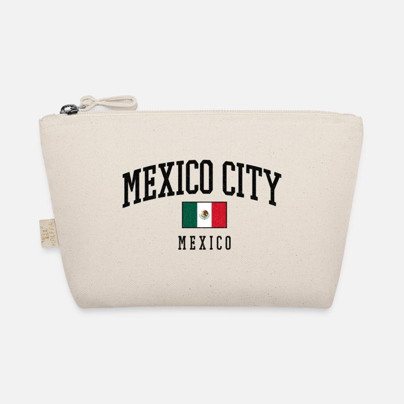 Lettrage de Mexico avec drapeau Trousse biologique