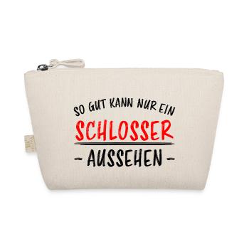 Schlosser Beruf Lustiger Spruch Schloss Geschenk - Bio-Täschchen - Natur - Vorne