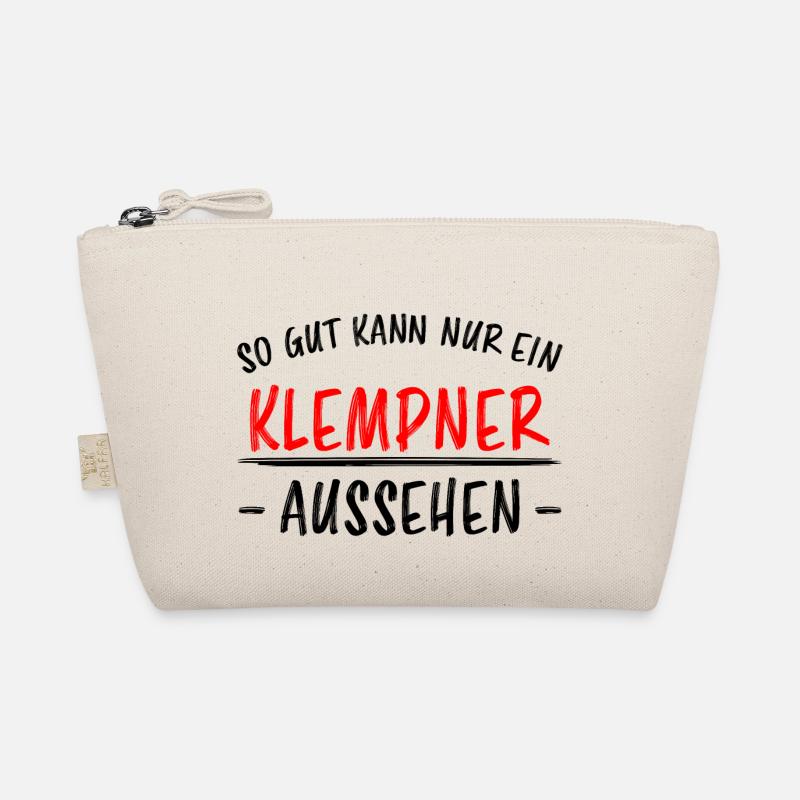 Klempner Beruf Lustiger Spruch Handwerker Geschenk Bio-Täschchen