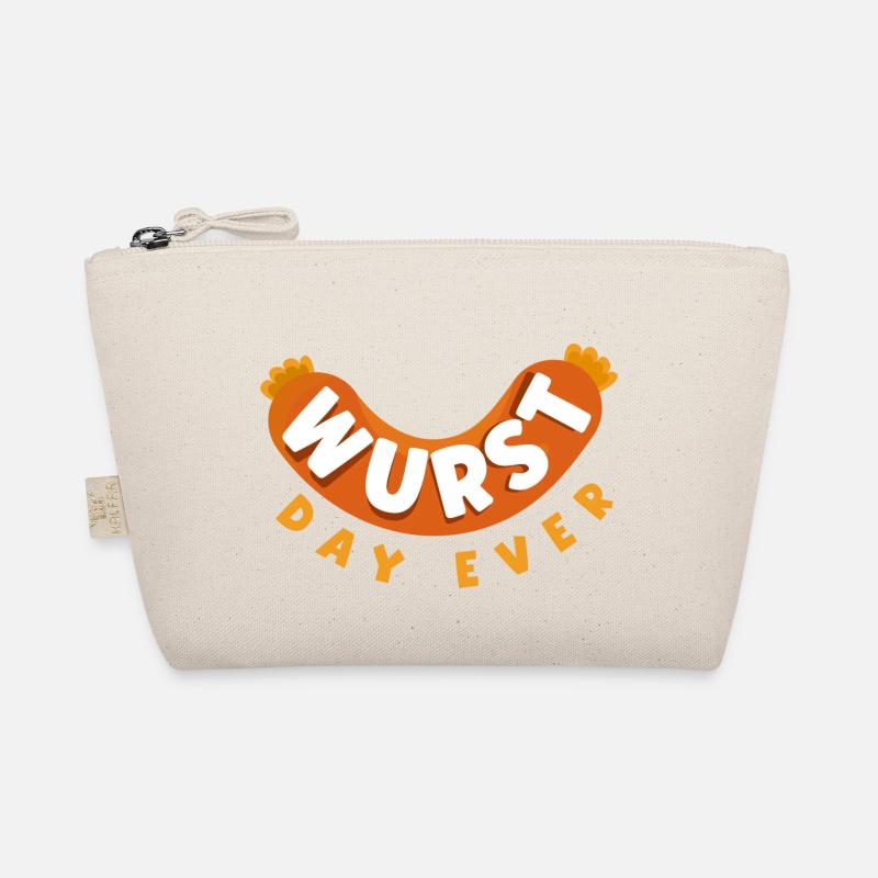German Germany German Flag Wurst Day Ever Pun Organic Pouch