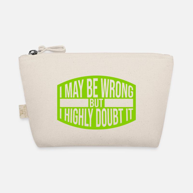 I may be wrong Bio-Täschchen