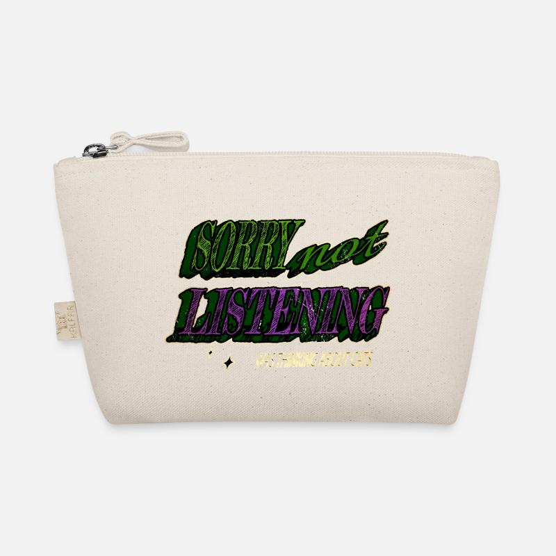 I Love Cats Statement Organic Pouch