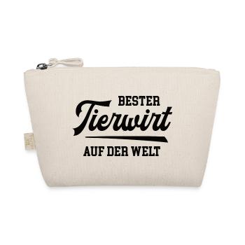 Bester Tierwirt Tierwirte Tierhaltung Tiere Bauer - Bio-Täschchen - Natur - Vorne