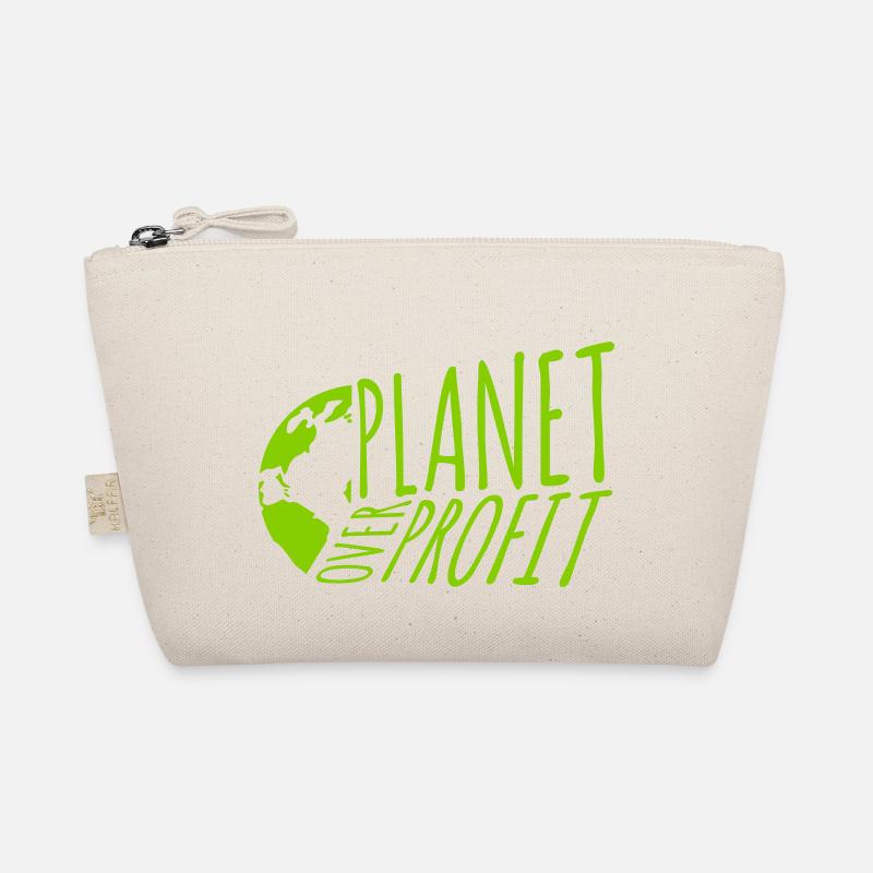 planet over profit quote Organic Pouch