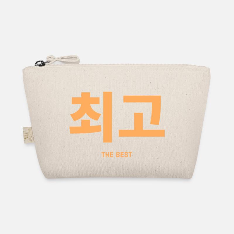 Koreanisch - Bio-Täschchen - Natur
