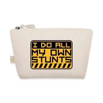all my own stunts - Bio-Täschchen - Natur - Vorne