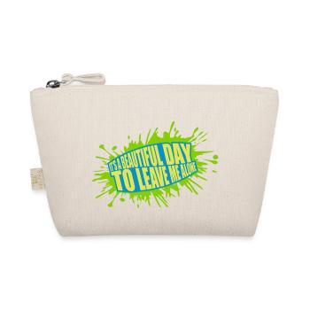 leave me alone day - Organic Pouch - nature - Front