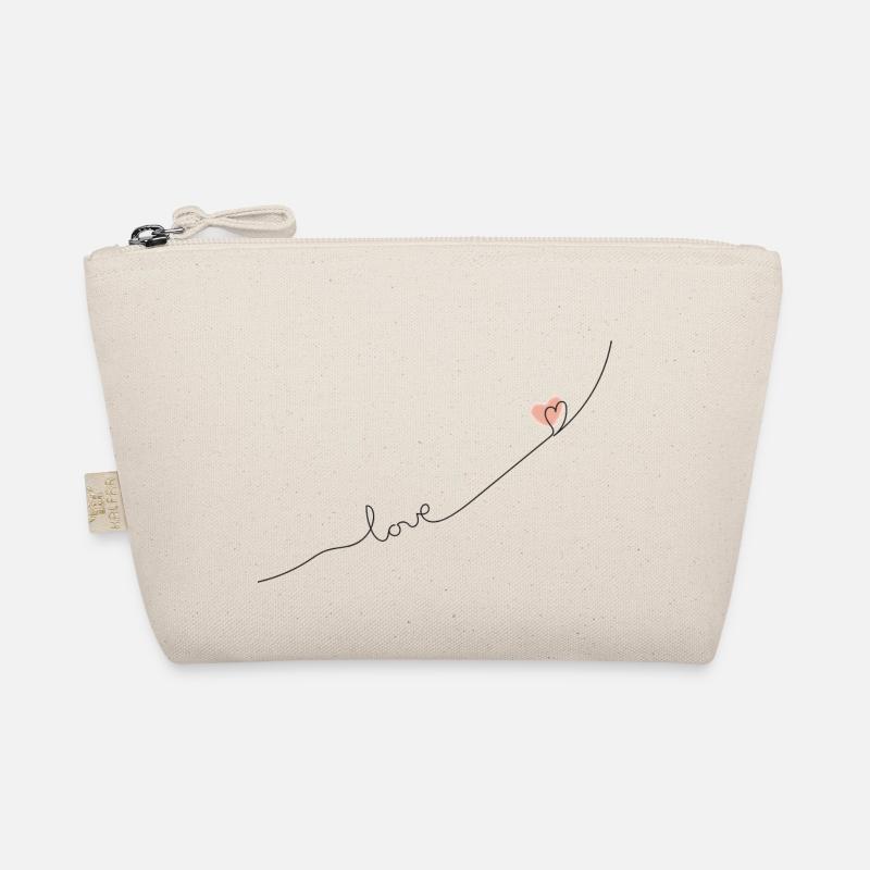 Love - Bio-Täschchen - Natur