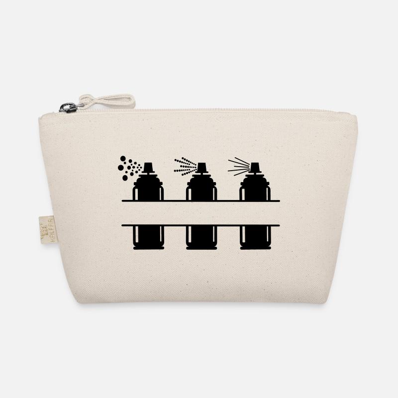 Three paint spray cans Organic Pouch