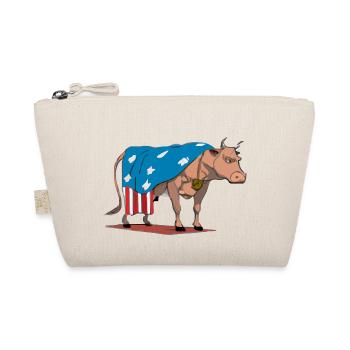 Ecki the cow - Organic Pouch - nature - Front