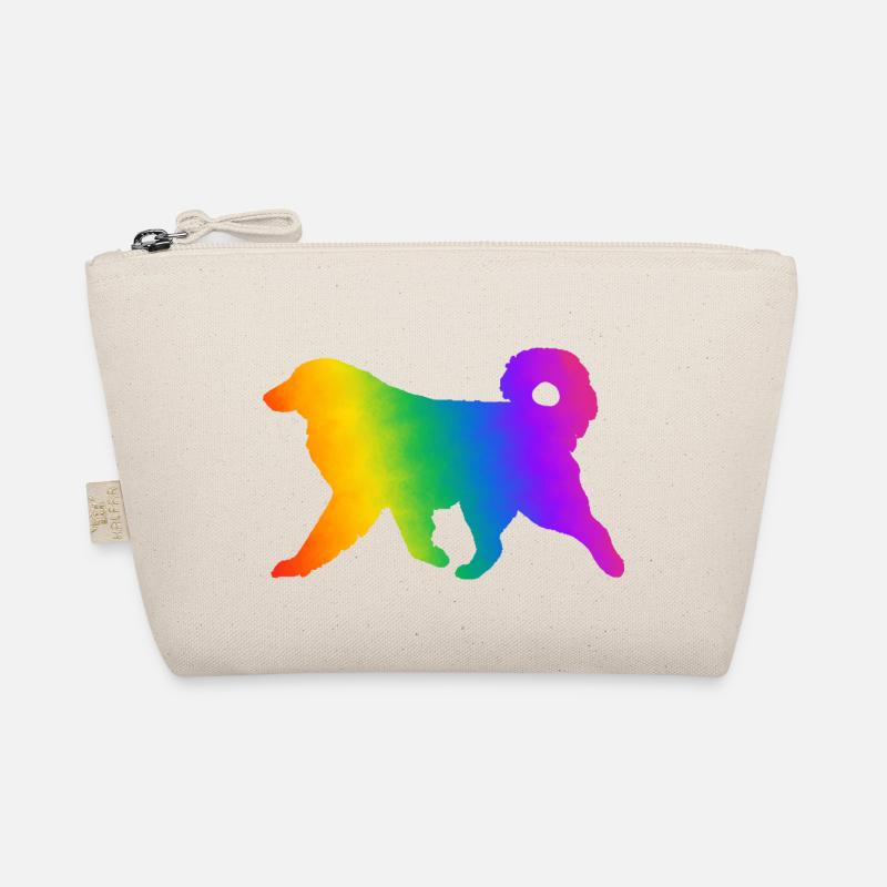 Pyrenean mountain dog, fully customizable as desired Organic Pouch